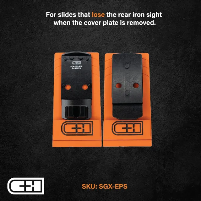 C&H Precision Optic Plate -SIG P320X TO EPS/EPS CARRY- SGX-EPS