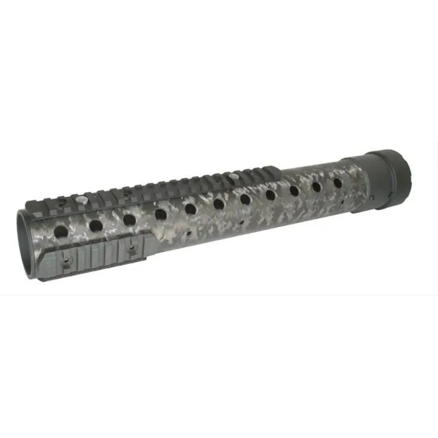 Precision Reflex Gen 3 AR-15/M16 Free Float Carbon Fiber Extended Forearm 14 in Natural