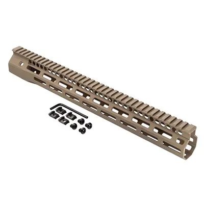 AR .308 Special Ops Battlerails High Profile M-LOK - 15" Special Ops Battlerail High Profile M-LOK FDE