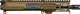 CMMG 9mm Banshee Fixed Ejector Upper Group Receiver 5in 1-10 Twist 1/2 X 28 TPI 13.7in Midnight Bronze