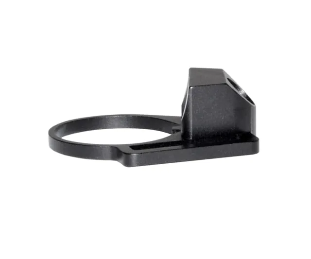 Presma Aluminum Receiver End Plate w/ 1in Sling Adapter for .223/5.56/.308 Buffer Tubes Black