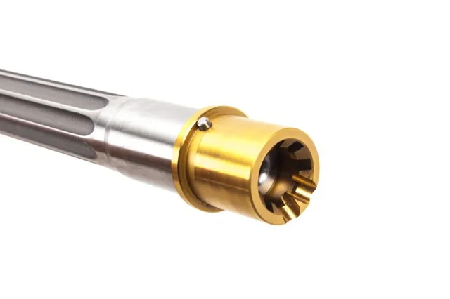 Rainier Arms Ultramatch MOD2 .223 Wylde Rifle .800 Gas Block TiN Extension- 20 Polished