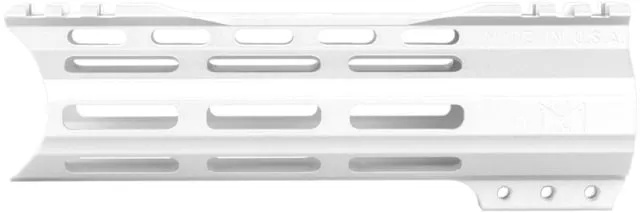 ABC RIFLE COMPANY Custom Hybrid Top Cut Super Slim AR-15 M-LOK Handguard 7in White