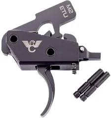 Wilson Combat Enhanced Trigger Unit Curved 4lb-4.5lb Black