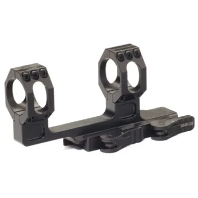 Recon H Quick Detach Scope Mounts - 1" 0 MOA 2" Cantilever Mount, Black