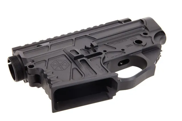 JL Billet Skeletor AR15 Light Weight Matched Set - Black