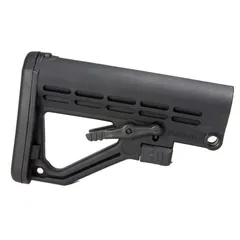 JE Machine Tech AR Skeleton A-Frame Adjustable Buttstock Mil-Spec Black