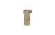 DLG Tactical Vertical Mid Length Grip Tan