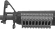 Versa-Pod US Tactical Systems MIL-STD-1913 Picatinny AR-15 Tri-Rail Mount Steel Black