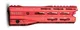 Strike Industries Grildlok Lite AR-15 M-LOK Handguard Assembly 8.5in Red