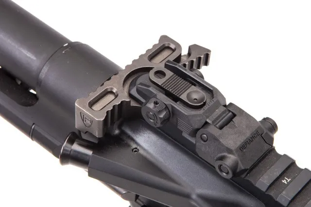 DEFIANCE AR-15 Polymer Rear Flip-up Sight - Black