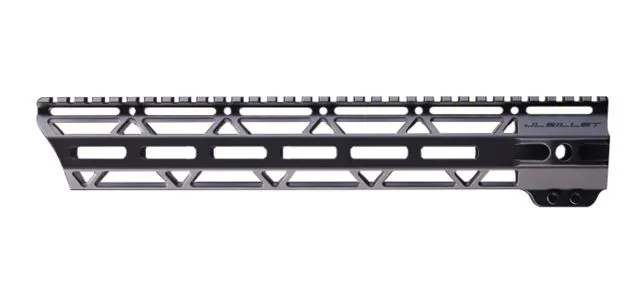 JL Billet Angle Cut AR-10 M-LOK Handguard High Profile .308 12.8 inch Black