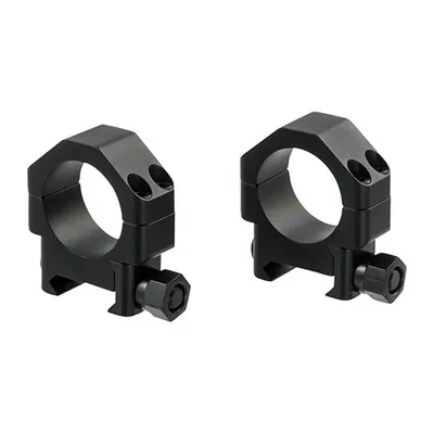 Tsr Picatinny Scope Rings - 1" Low (0.785") Aluminum Rings