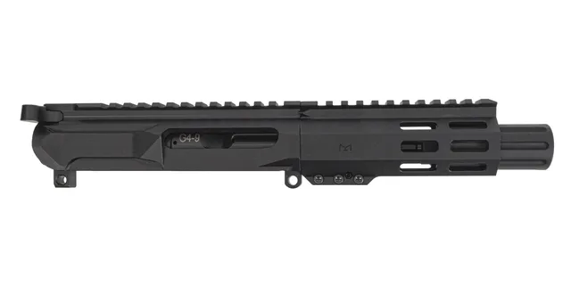 PSA Gen4 4" 9mm 5" Lightweight Hex M-LOK Railed Upper With BCG & CH