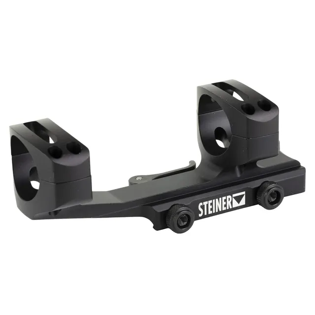 Steiner P-Series 1-Piece Scope Mount 30mm Tube 1.43" Cantilever - Quick Detach Picatinny Rail Mount