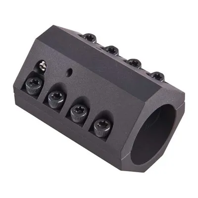 Blocks AR Adjustable Gas System, Low Profile .936 Bore, BLK, Alum