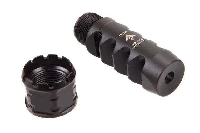 VG6 Precision Lambda PRS65 Muzzle Brake - Black