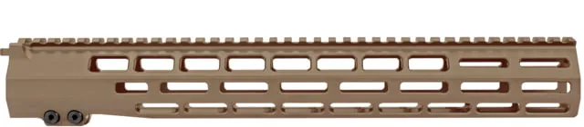 Grey Ghost Precision AR-10 M-LOK Handguard 15 in FDE Cerakote
