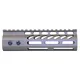 Guntec USA 6.75" ULtra Lightweight Thin M-LOK Free Floating Handguard w/ Monolithic Top Rail Cerakote Flat Dark Earth