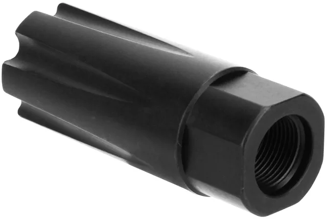Tacfire 1/2-28 Linear Compensator, .223 Rem/5.56, Nitride Black