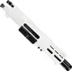 ABC RIFLE COMPANY AR .40 S&W Billet Pistol 4in Barrel Custom M-LOK Handguard Complete Upper Receiver w/BCG And Charging Handle White