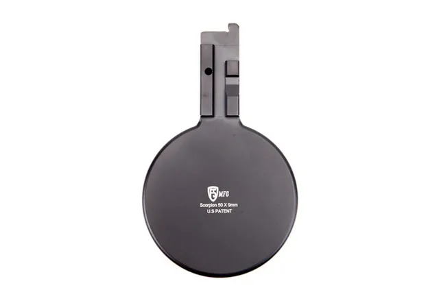 F5 MFG CZ Scorpion 9mm Drum Magazine - 50 RD