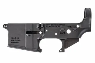 Dirty Bird NOLO AR-15 Stripped Forged Lower Receiver