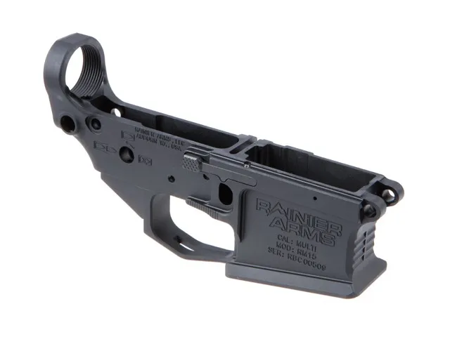 Rainier Arms AR-15 UltraMatch Billet Ambi Lower Receiver MOD 3