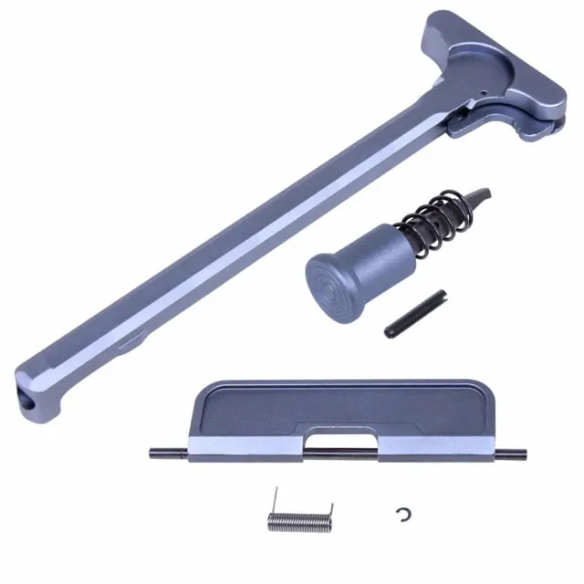Guntec USA AR-15 Upper Receiver Assembly Kit Anodized Grey