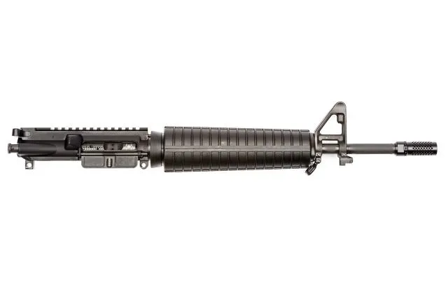 Spikes Tactical Upper 5.56 14.5in 16in OAL Midlength Lightweight LE w/Mid Length Handguards w/ Dynacomp