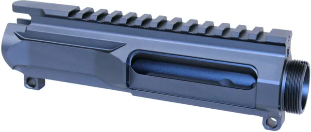 Guntec USA AR-15 5.56x45mm NATO Slabside Stripped Billet Upper Receiver Anodized Grey