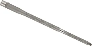 Shaw AR-10 22 Creedmoor Threaded Barrel 20in Spiral Flute HBAR Profile 1-8 Twist 5/8-24 Thread Matte Stainless