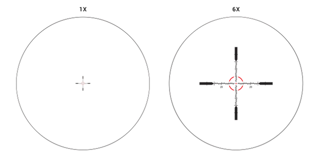 Athlon Cronus Rifle Scope 30mm 1-6x24IR FFP MIL