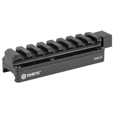 Kinetic Development Group SIDELOK Universal Scope Riser Fits Picatinny, Black