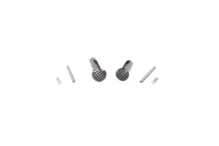 Geissele Ultra Duty Checkered Takedown Pin Set Black