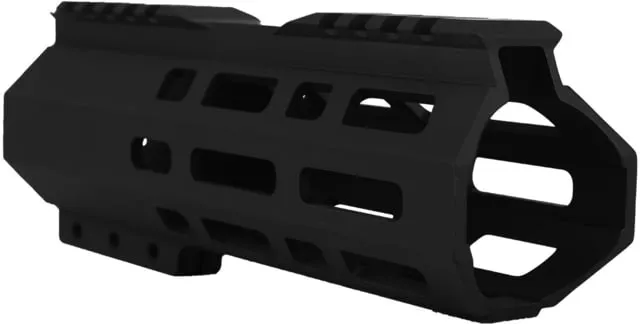 ABC RIFLE COMPANY Custom Hybrid Top Cut D-Front AR-10/DPMS LR-308 M-LOK Handguard 7in Black