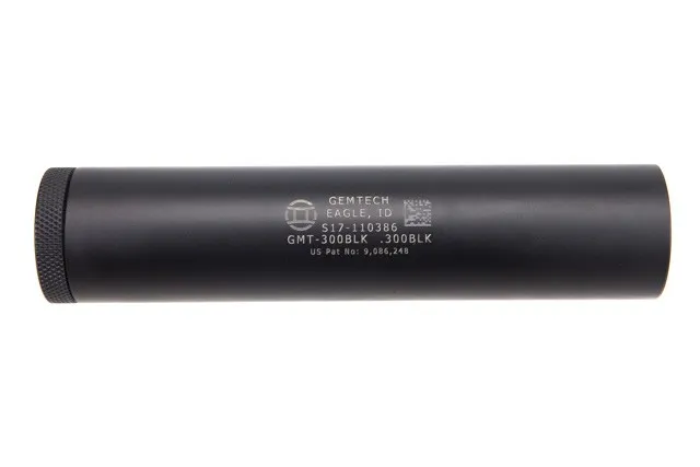 Gemtech GMT-300 Silencer 300 Blackout
