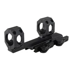 Recon Quick Detach Scope Mounts - 1" 0 MOA 2" Cantilever Mount, Black