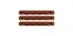 Woox Teardrop M-LOK 3-Slot Rail Covers - 3 Pack - Walnut