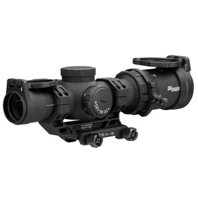 Compact Illuminated Tango-MSR Comp 1-10x24mm SFP Ill BDC-10 Reticle BLK W/Mount