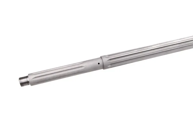 Rainier Arms Match 6.5 Creedmoor Rifle Barrel - 18 Fluted Full Length .800 Gas Block