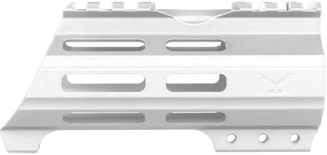 ABC RIFLE COMPANY American Built Custom Hybrid AR-15 M-LOK Handguard w/Finger Stop 5in White