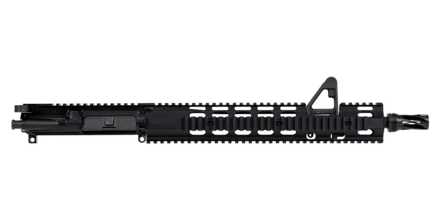 PSA "Sabre" Forged 14.7" Mid-Length 5.56 FSB w/ 13.75" Two-Piece Quad Rail & P&W Huxwrx Flash Hider
