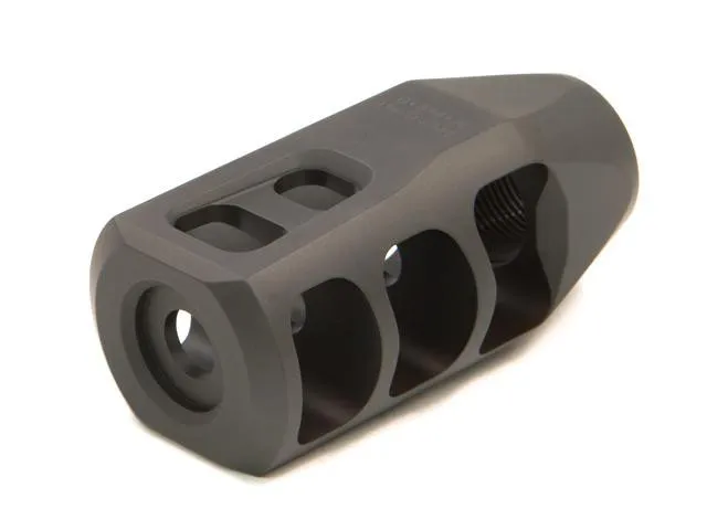 Precision Armament - M11 Severe Duty Muzzle Brake DLC BLK .264/6.5
