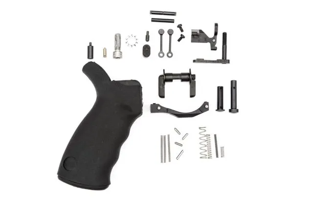 Spikes Tactical Enhanced Lower Parts Kit No Fire Control Group/Trigger Black