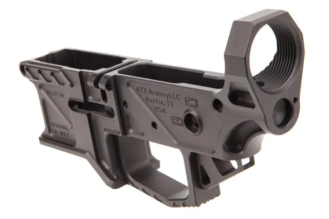 ATX Armory "Billet 40" AR15 Stripped Lower Receiver
