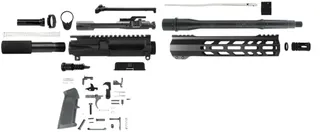 TacFire 5.56x45mm NATO Upper Receiver Part Pistol Kit Black