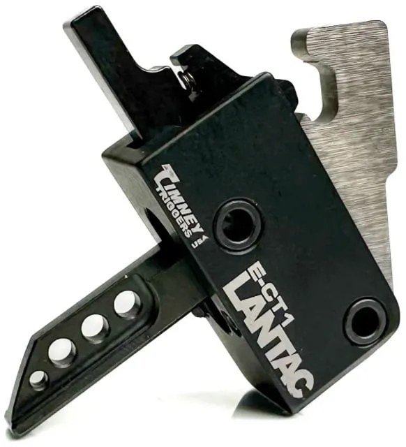 LANTAC E-CT1 Single Stage Trigger Flat 3.5lb Black