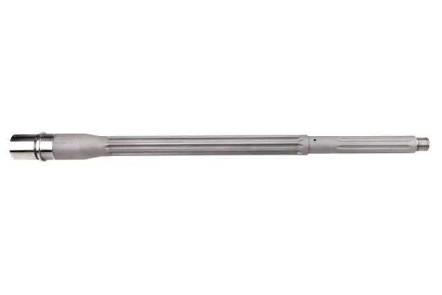 Rainier Arms Match 6.5 Creedmoor Rifle Barrel - 18 Fluted Full Length .800 Gas Block