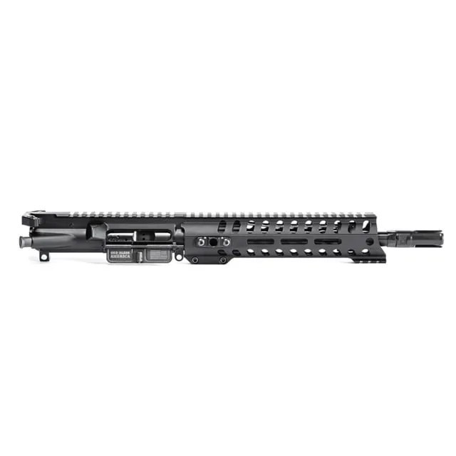 POF USA Minuteman Upper Receiver 5.56 10.5in Barrel Carbine Length 1-8 Twist 1/2x28 9in Renegade Rail 3-prong Flash Hider Tungsten